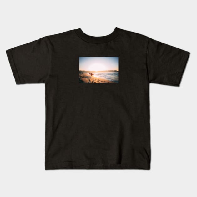 Surfer Kids T-Shirt by opticpixil